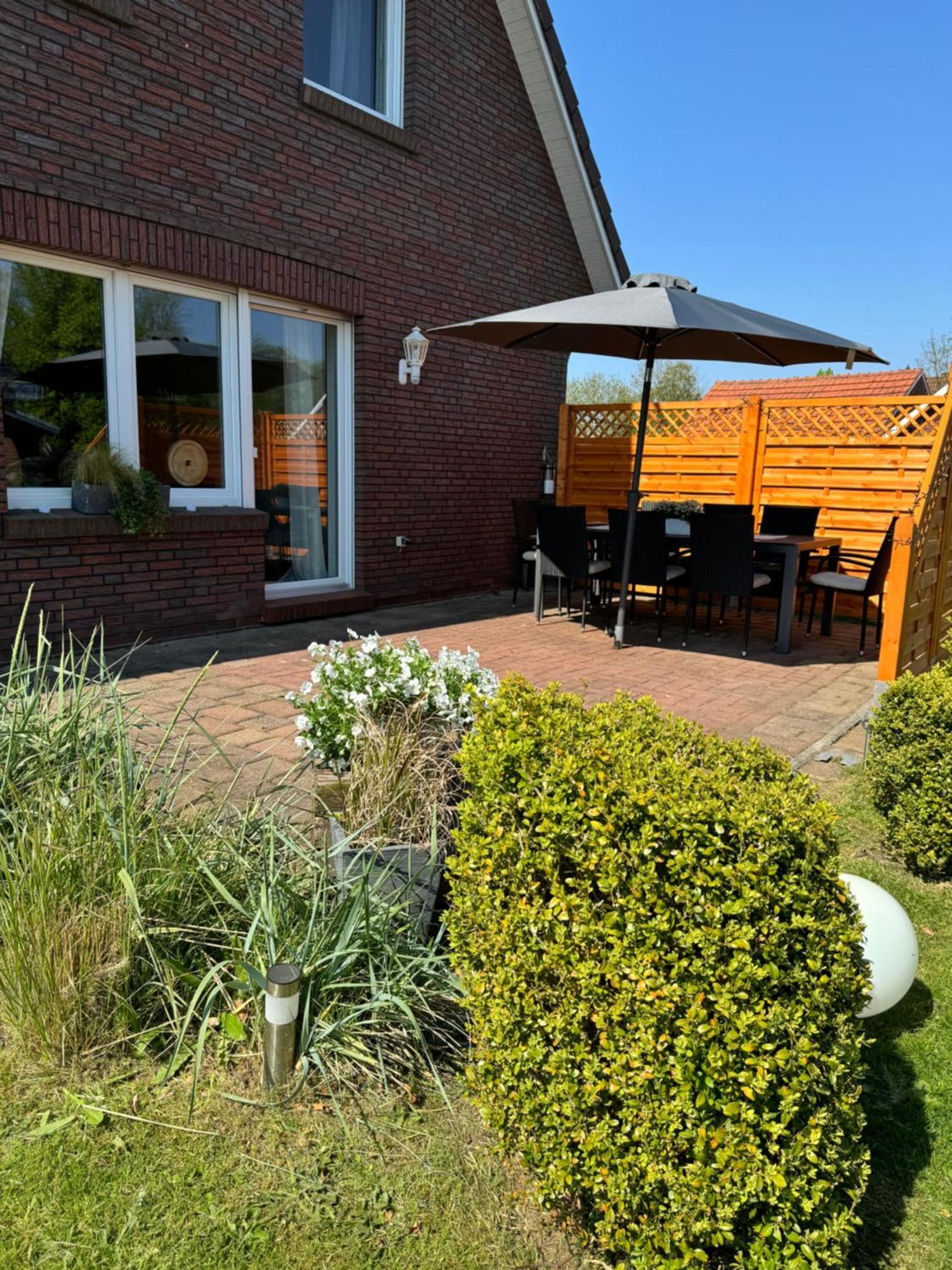 Ferienhaus Meinke Burhafer Feldstrich Exteriör bild